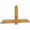 Ekena Millwork Eugene Rough Sawn Timber Gable Bracket, Western Red Cedar, 72"W x 30"H x 2"D x 6"F, 10/12 Pitch GBW072X30X0206EUG00RWR - alternate 3